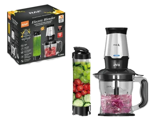 Blender Electric & Storcător de Fructe 2-în-1 , 350W, Lame Inox, 1.5L